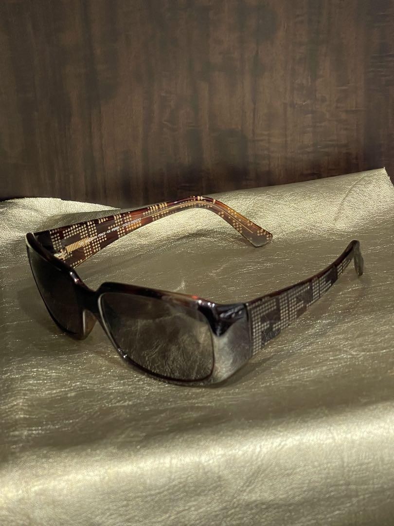 Fendi Zucca Print Sunglasses FS442238 New Unused Excellent Condition