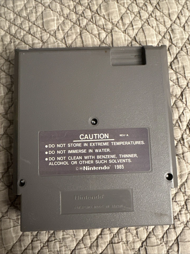 1989 BAD DUDES • WORKING w/CASE • VINTAGE NES NINTENDO VIDEO GAMES - Image 2 of 2