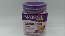 Natrol Kids, Melatonin Gummies Raspberry 1mg 90ct Exp 02/2027
