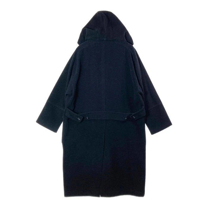 Christian Dior MONSIEUR cappotto lungo cappuccio nero taglia M