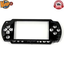 Black Faceplate Front Cover Case for PSP 1001 PSP 1000 Replacement Shell