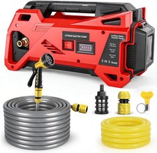 Water Transfer Pump Compatible with Milwaukee 18V Battery Portable Electric