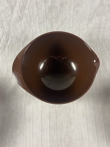 ROSTI Set di 3 ciotole di miscelazione marroni 4L, 3L, 1,5L Made in Denmark MCM retrò vintage - Foto 14 di 18