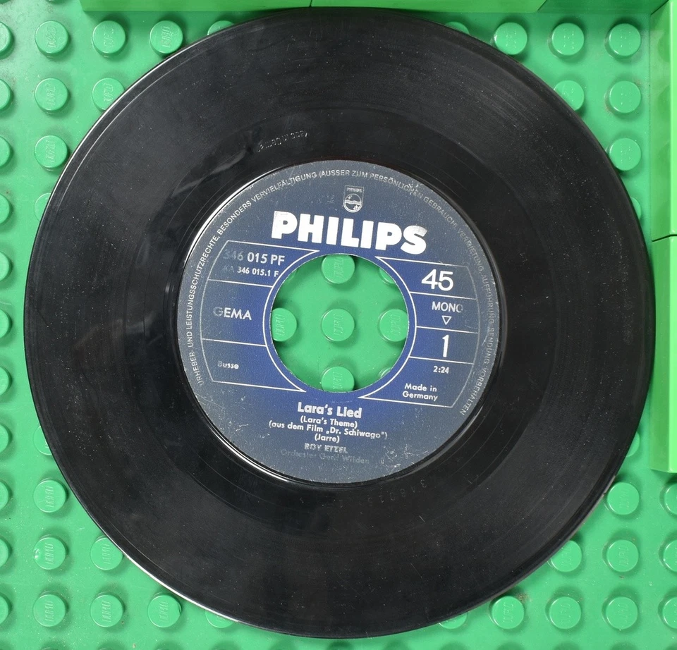 Roy Etzel - Lara's Lied - The Last Rose Of Summer - Philips - Schallplatte - Bild 2 von 2