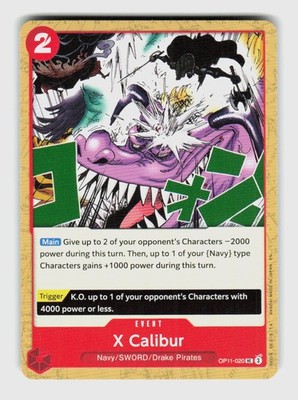 One Piece X Calibur OP11-020 U NM EN