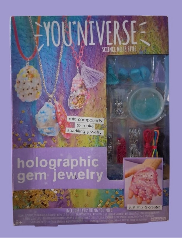 Youniverse Make Your Own Holographic Gem Jewelry by Horizon Group USA