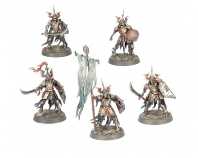 5x Barrow Guard - Age of Sigmar - Soulblight Gravelords - Neu am Anguss