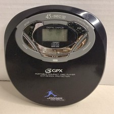 GPX C3971 Portable CD Player Jogger 45-Second ESP Anti-Skip Tested Works