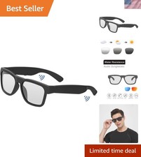 OhO Smart Glasses,Safety Glasses with Bluetooth Speaker,Indoor/Outdoor UV Pro...