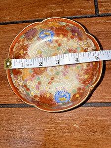 VINTAGE SIGNED JAPANESE, CHINEESE ? THOUSAND FLOWER BOWL