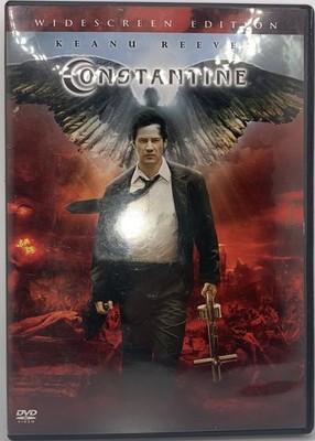 Constantine DVD Keanu Reeves Widescreen Edition   Like New Disk/Acceptable Case