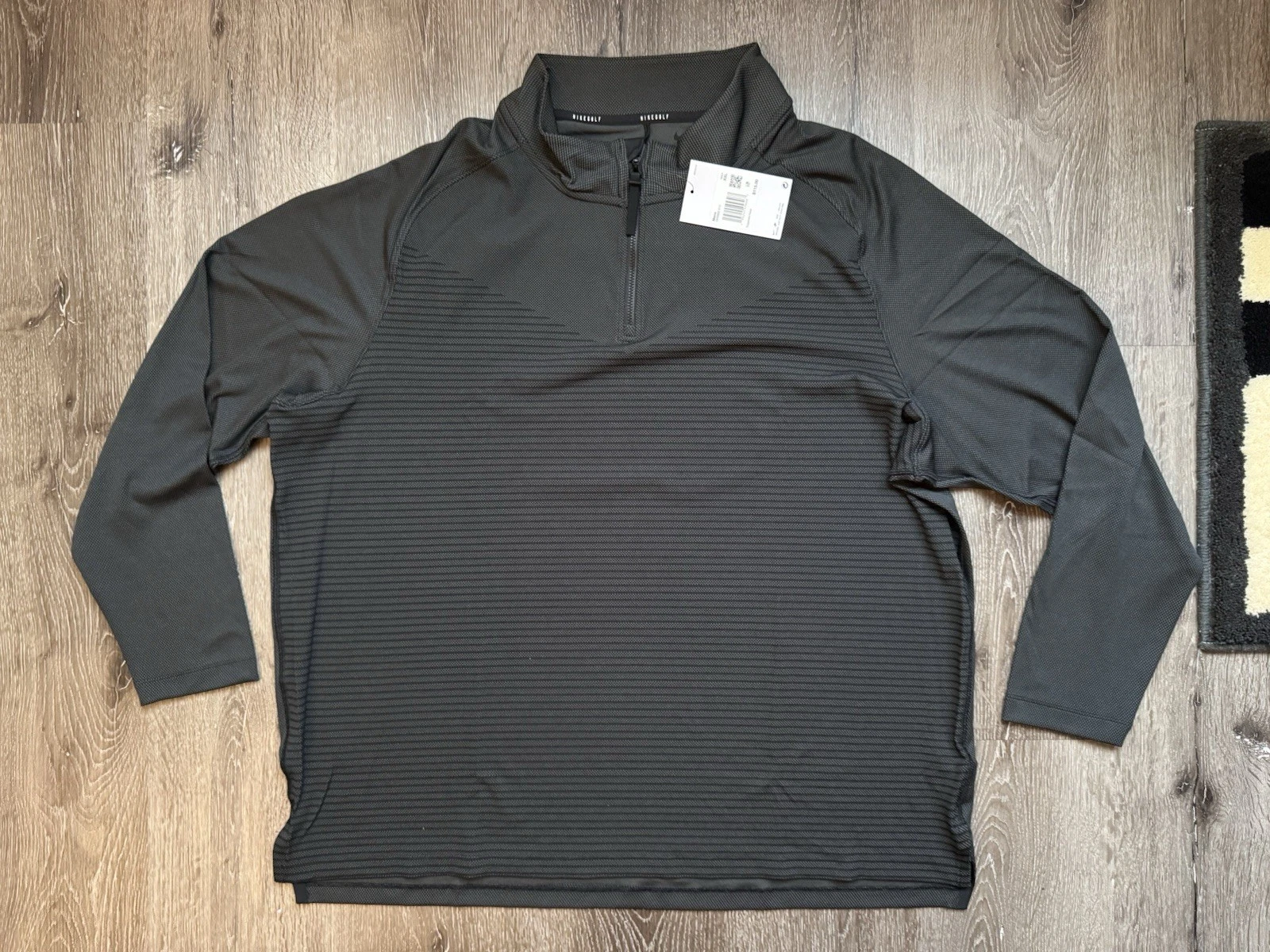 Nike Dri-FIT ADV Vapor Quarter-Zip Mens 2XL Golf Top Pullover Stretch DH0982-010