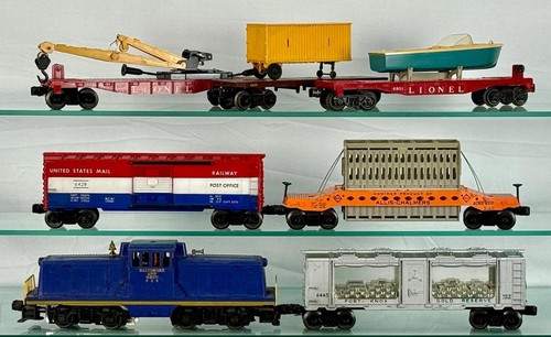 Lionel Train Set 626 B&O Switcher Offered With Six Genuine Postwar Cars Tested - Picture 2 of 24