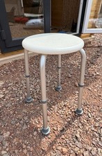 NRS Shower Stool For Elderly, Infirm Or Disabled Adjustable Leg Height Non-Slip