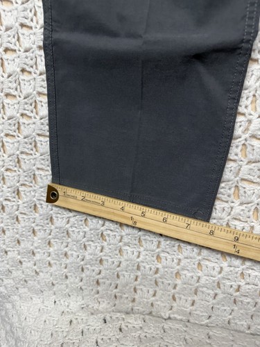 Pantalon Eddie Bauer First Ascent femme taille 14 gris randonnée fermeture éclair poches cargo trek - Photo 10 sur 11