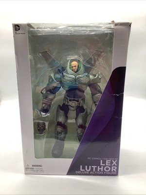 DC Collectibles DC Comics Super Villains: Armored Suit Lex Luthor Deluxe NIDB