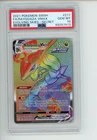 2021 Pokemon Evolving Skies Rayquaza VMAX 217/203 FA Secret Rare PSA 10 GEM