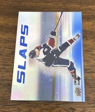 CALE MAKAR 2025-26 UD BLUE SLAPS CARD COLORADO AVALANCHE 