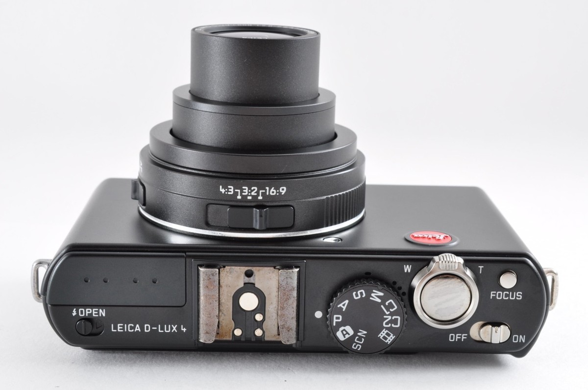 Exc+5] Leica D-LUX 4 Digital Compact Camera Black #3681 | eBay