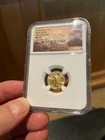 2015 1/10 oz $5 Wide Reeds First Releases American Gold Eagle NGC MS70