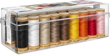 Gutermann Spool Box 26 Cotton Thread Set, Assorted Colors