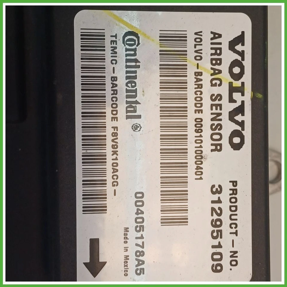Centralina Airbag CONTINENTAL 00405178A5 VOLVO 31334738 C30 2009 2012 - Immagine 2 di 4