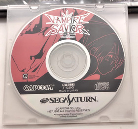 Vampire Savior (Sega Saturn, 1998) *JP Disc Only* Tested & Cleaned! US Seller