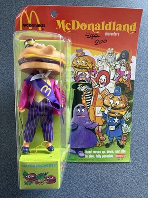 Vintage 1976 Remco Mayor McCheese McDonaldland Action Figure - Punched