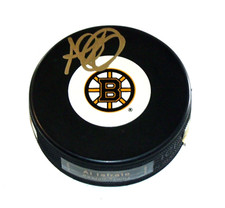 Al Iafrate Boston Bruins Autographed Hockey Puck  A3506