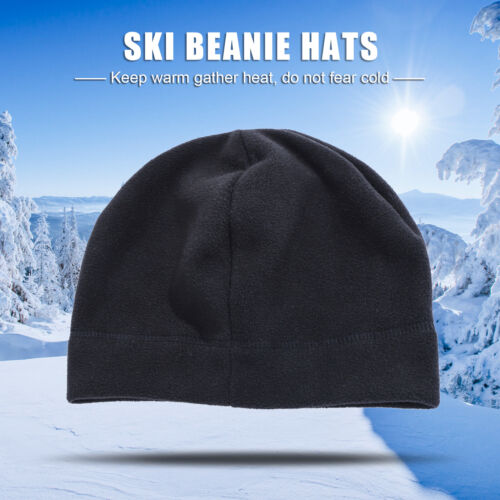 Waterproof Warm Ski Genuine Beanie Hat Storm Wind Proof Thermal Mens Hats Winter - Picture 5 of 12