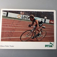 Autogramm  Klaus Peter Thaler auf Puma Autogrammkarte (47859)