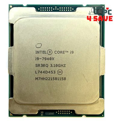 Intel Core i9-7940X 3.10GHz 14-Core FCLGA2066 19.25MB Desktop CPU SR3RQ 165W
