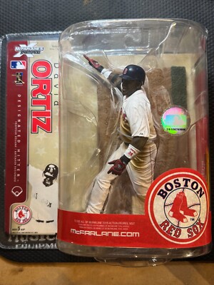 David Ortiz Boston Red Sox McFarlane MLB Series 18 Figure White Jersey