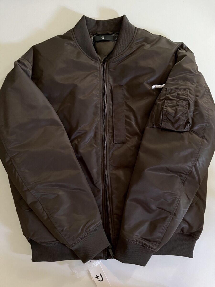 Uniqlo +J Jil Sander Men Hybrid Down Oversized MA-1 Jacket Uniqlo +J Jil Sander Men Hybrid Down Oversized MA-1 Jacket