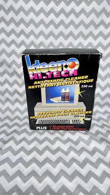 Vintage 80s  Kleen O Hi.techAnti-Static Cleaner Kit New Open Box Rare