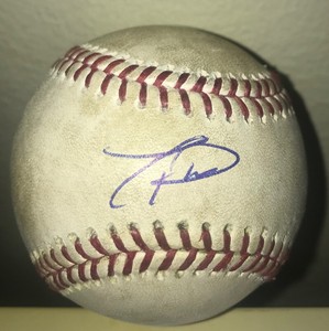 TOMMY PHAM SAN DIEGO PADRES STAR SIGNED AUTOGRAPH GAME &hellip;