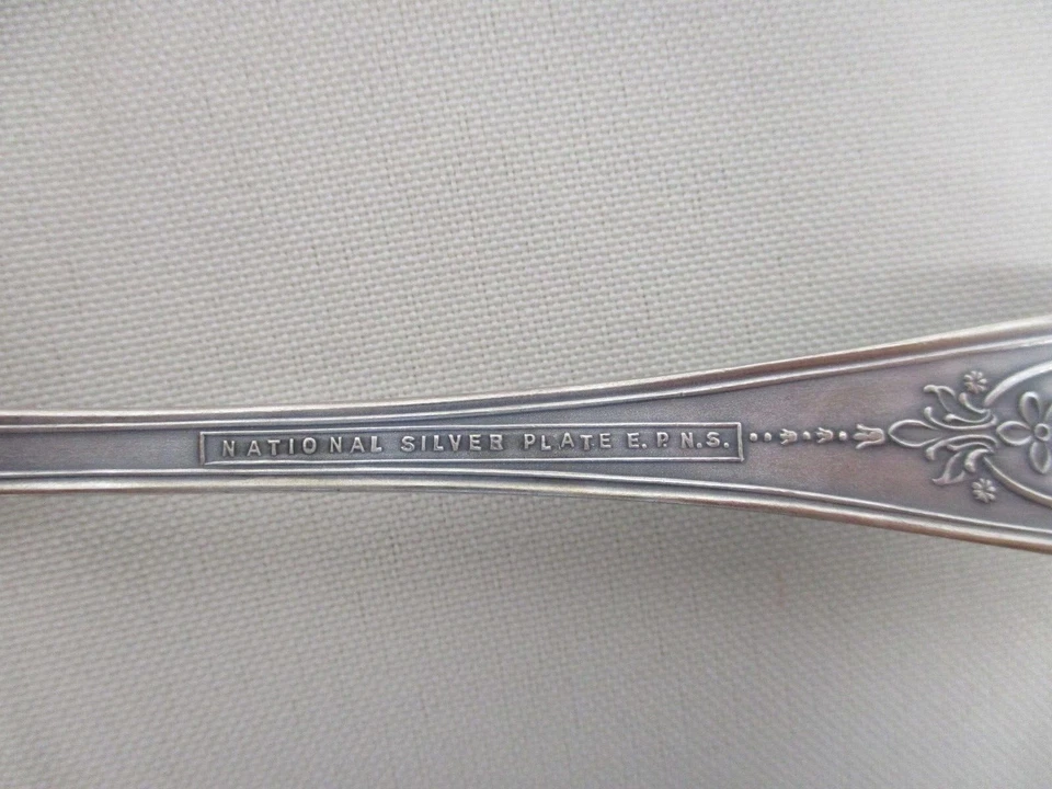 6 cucharadas grandes de sopa "veinte" de plata nacional de colección Foto 3 de 3