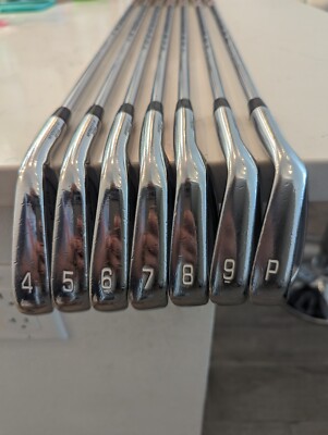 Mizuno MP-20 MMC Iron Set 4-PW w/ Stiff KBS $-Taper Steel 120g Shafts
