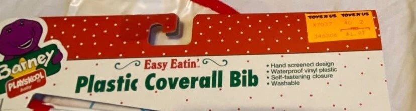 Лот из 5 классических нагрудников Barney - Изображение 4 из 4