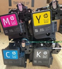 2 sets Virgin Genuine EMPTY HP W2130A - W2133A Toner Cartridges 213A w/ OEM CHIP