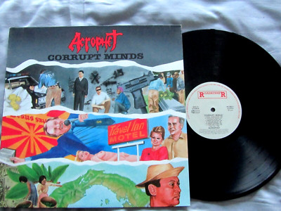 Acrophet - Corrupt minds original 1988 Thrash Metal album roadrunner  Vinyl LP