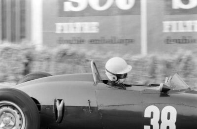 Tony Brooks BRM P48 57 Climax Formula One 1961 Old Racing Photo 11