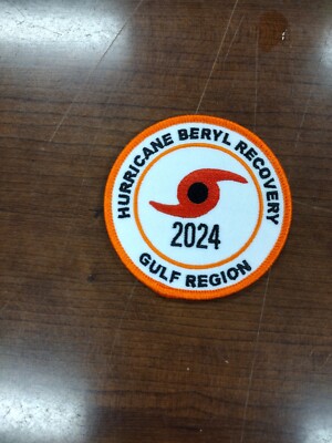 THE HOME DEPOT HURRICANE BERYL RECOVERY RETAIL PATCH - NEW | eBay