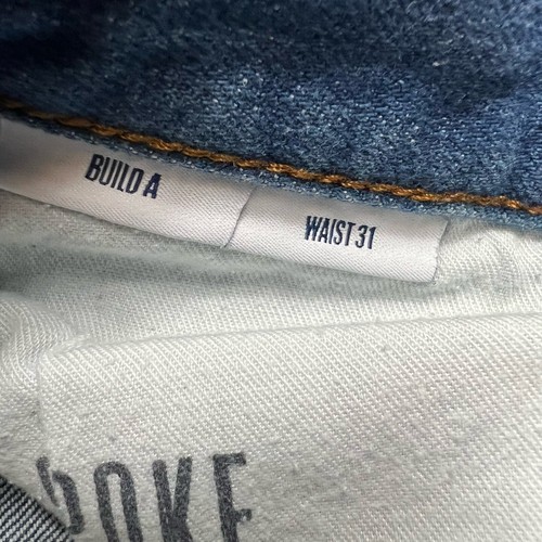 Spoke Jeans Men's Size 30x30 Build A Classic Straight Leg Blue Stretch Waist - Picture 4 of 10
