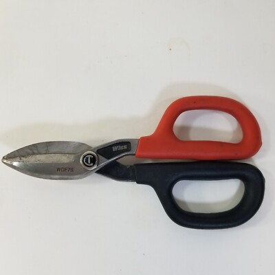 Apex Tool Group Wiss Tool Line Clamp Snip Tinner Drop Forge 7'' Straight Sens 