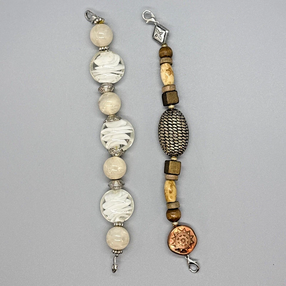Pulseiras de relógio feminino vintage para uso em relógios Snap, Beehive e Genebra - Imagem 2 de 3