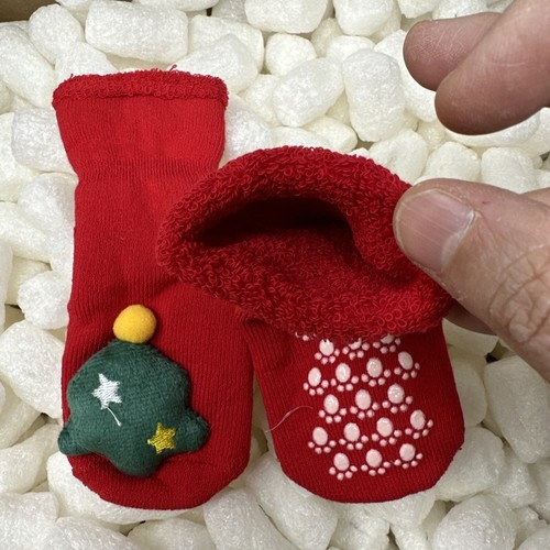 Christmas Socks For Kids Age 1-3 - Picture 3 of 4