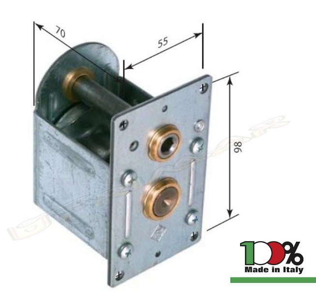 Argano a Fune Bolis R70 1700 per Avvolgibili Pesanti - Portata 70 Kg