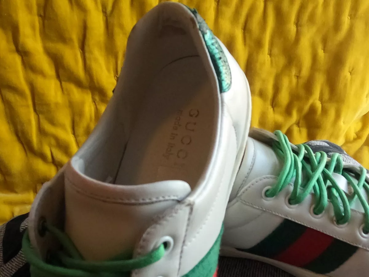 Gucci ace embroidered sneaker hotsell tiger