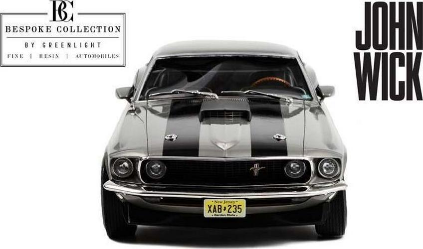 1969 Ford Mustang BOSS 429 John Wick Bespoke Collection 1:12 Model by Greenlight 1969 Ford Mustang BOSS 429 John Wick Bespoke Collection 1:12 Model by Greenlight